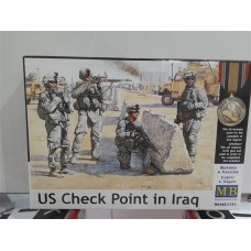 Irakta Amerikan Kontrol Noktası Figürleri