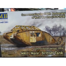 MK I ''MALE'' British Tank-1916
