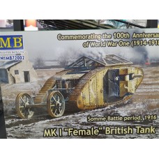 MK I ''FEMALE'' British Tank-1916
