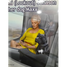 Joni Johnson & her dog Maxx