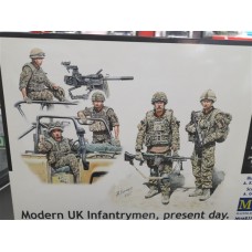 Modern UK Infantrymen present day