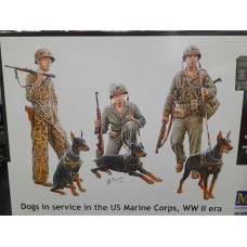 Dogs in service in the US Marine cops