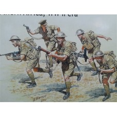 British Infantry in action