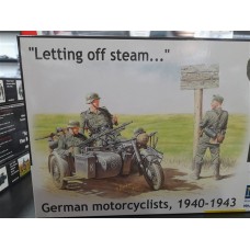 German motorcyclists WW II