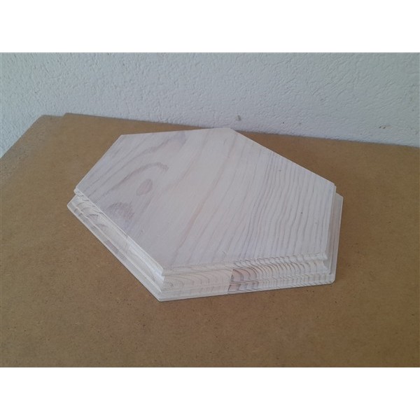 145X180X25 Ahşap sunum standı