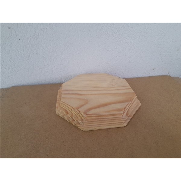 120X120X25 Ahşap sunum standı