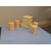 WW II GERMAN 200L FUEL DRUM & WOODEN BOXES