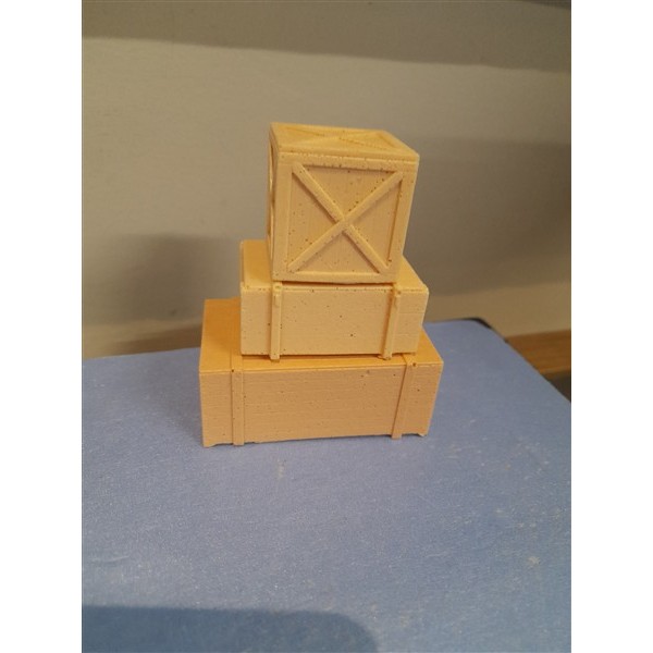 WOODEN BOXES 3 adet