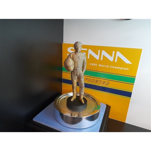 AYRTON SENNA FİGÜR-15cm/FANUSLU/
