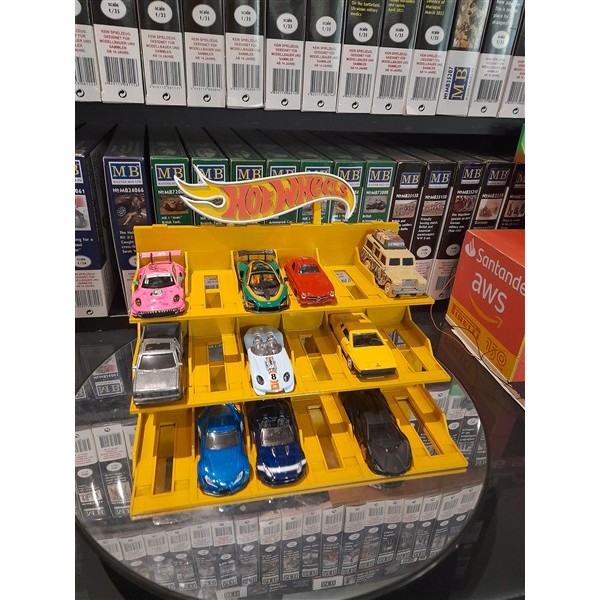 Hot Wheels 36'lı sergileme standı-Boyalı