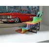 Hot Wheels Temalı 36'lı sergileme standı-Boyasız