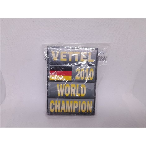 SEBASTİAN VETTEL 2010 PİT BOARD