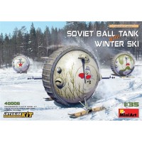 SOVIET BALL TANK with WINTER SKI