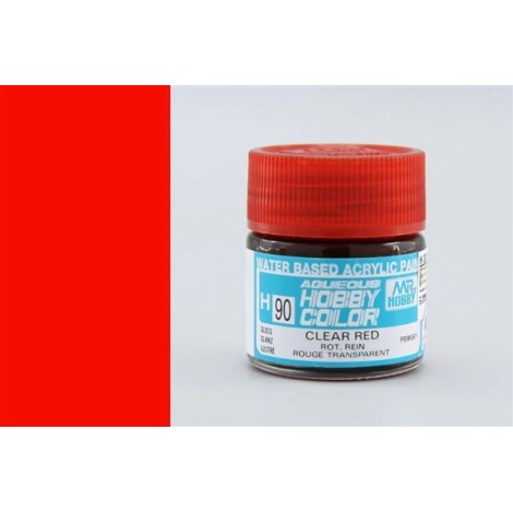 Gunze H090 10 ml. Clear Red