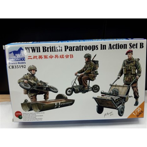 WW II BRİTİSH PARATROOPS İN ACTİON SET B