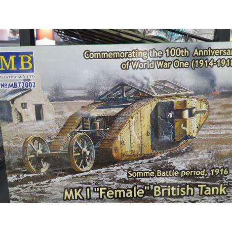 MK I ''FEMALE'' British Tank-1916
