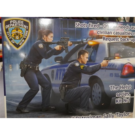 Sgt Jack Melgoza and Patrolman Sally Taylor