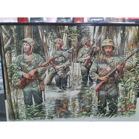 U.S Marines in Jungle
