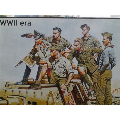Rommel and German Tank Crew