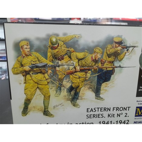 Soviet infantry in action