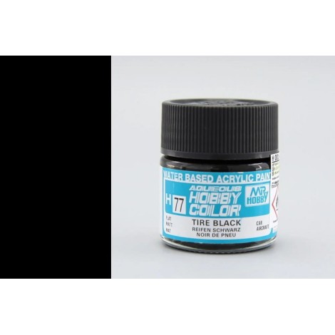 Gunze H077 10 ml. Tire Black