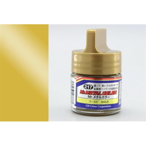 Gunze 10 ml-Gold Metal Colors Serisi Maket Boyası